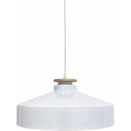 enovalite 1-flg. Ø40 cm rund weiß Metall