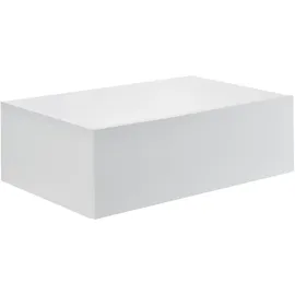 [en.casa] Nachtschrank Oslo 46 x 30 x 15 cm Weiß