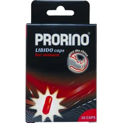 PRORINO Premium Libido Caps Kapseln zur Steigerung des sexuellen Verlangens für Damen 10 KAP