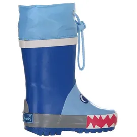 Playshoes Hai Gummistiefel Blau 32