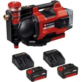 Einhell Akku-Gartenpumpe AQUINNA 36/38 F LED Automatic 3.800 l/h inkl. 2 x Starterset