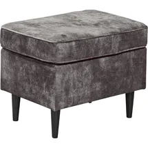 ed exciting design Hocker Oskar 63 x 43 x 42 cm Grau