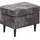 ed exciting design Hocker Oskar 63 x 43 x 42 cm Grau