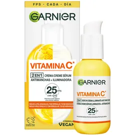 Garnier SkinActive Aufhellendes Serum Creme mit Vitamin C und SPF25 50 ml