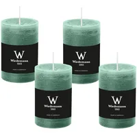 Wiedemann Kerzen Rustik Marble Stumpenkerze 13 cm Eukalyptus