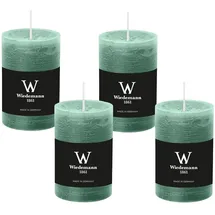 Wiedemann Kerzen Rustik Marble Stumpenkerze 13 cm Eukalyptus