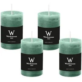 Wiedemann Kerzen Rustik Marble Stumpenkerze 13 cm Eukalyptus
