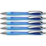 Schneider Slider Rave XB Kugelschreiber blau/dunkelblau, 5er-Pack (132503#5)