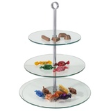 Contacto Glas-Etagere, 3-stufig