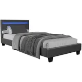 Juskys Verona 90 x 200 cm H3 grau