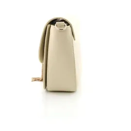 Valentino Divina Umhängetasche Kunstleder Beige