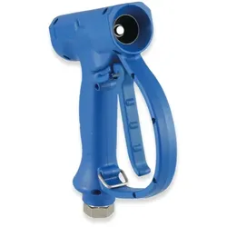 Wasserpistole 801.004.100 Messing blau mit Schnellkupplung Wassersparende Niederdruckpistole, sehr robust