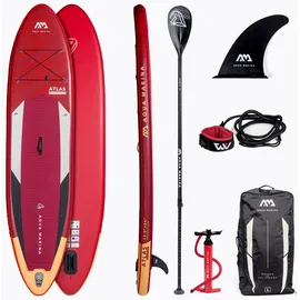 Aqua Marina SUP Atlas 12.0 Stand up Paddle Board Set 366 x 86 x 15 cm rot