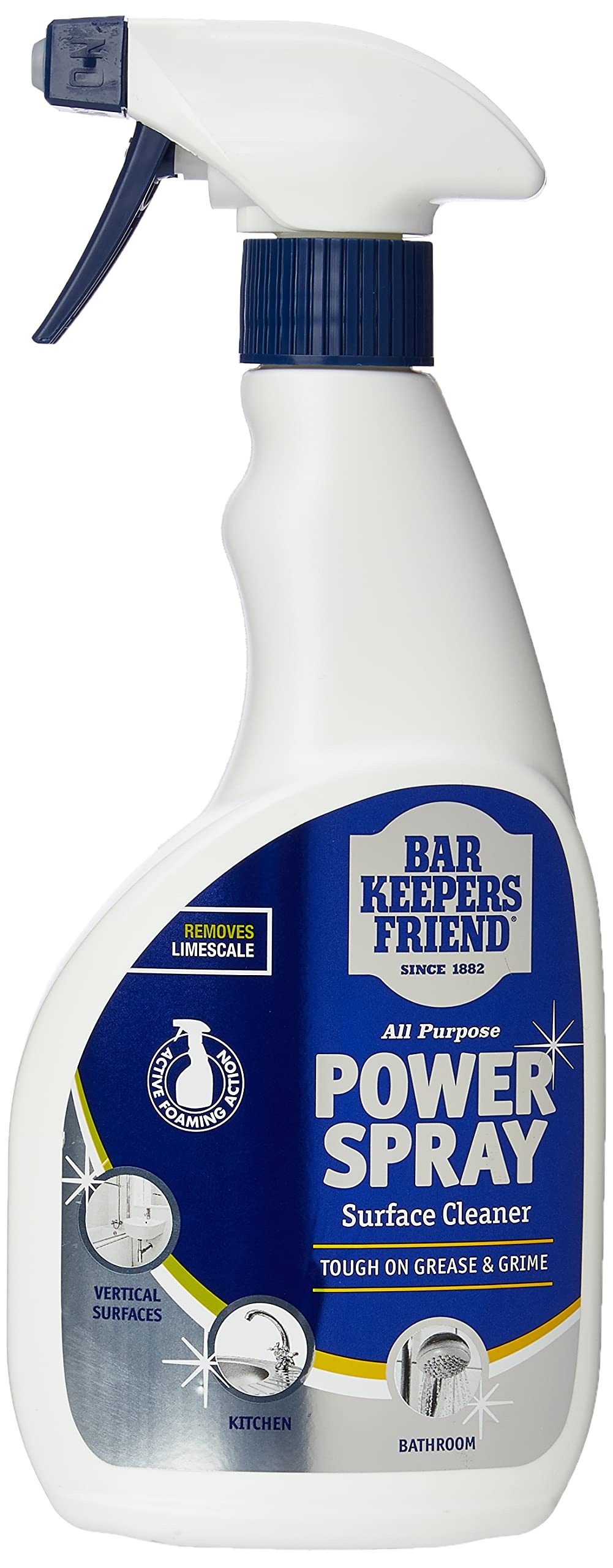 Bar Keepers Friend Power Spray 500 ml, 1-Pack, A, 500