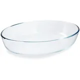 Pyrex Ovale schale 30cm glas