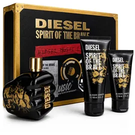 Diesel Spirit Of The Brave Eau de Toilette 125 ml + Shower Gel 100 ml + Shower Gel 50 ml Geschenkset