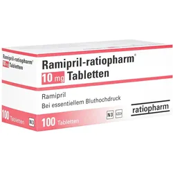 Ramipril-ratiopharm 10 mg Tabletten 100 St