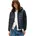 Stripe Jacket mit Kapuze blau Desert Sky XL
