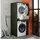 roomart Waschmaschinenschrank 0 x 0 x 0 cm Schwarz