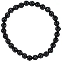 Marco Schreier Armband Schörl facettiert Kugeln 6mm