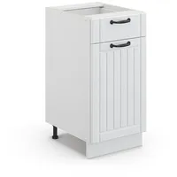 Vicco Schubladenschrank Fame-Line 40 x 51,5 x 81,5 cm Weiß