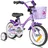 12 Zoll RH 20 cm violett/weiß