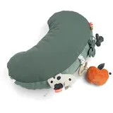 Done by Deer Tummy Time Activity Tiny Farm Kissen - Green - One Size