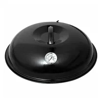 Paella World Backhaube Ø 42 cm Stahl schwarz