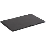 APS Naturschieferplatte, 24 x 15 cm, Materialstärke 6-9 mm, möbelschonende Füßchen