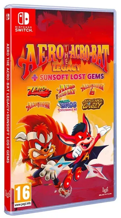 Aero the Acro-Bat Legacy + Sunsoft Lost Gems - Nintendo Switch - Action/Abenteuer - PEGI 16