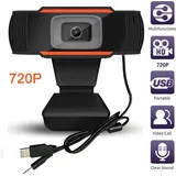 TechZone C01C Bolwins Webcam USB 3.5mm Schwarz