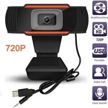 TechZone C01C Bolwins Webcam USB 3.5mm Schwarz