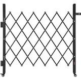Vevor Sicherheitstor (Einzel) 110 x 131 cm schwarz