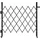 Vevor Sicherheitstor (Einzel) 110 x 131 cm schwarz