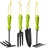 Relaxdays Gartenwerkzeug Set 4-teilig