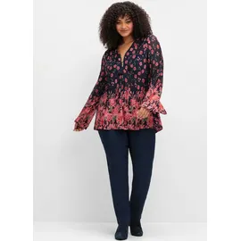 sheego by Joe Browns Klassische Bluse Tunika . blau 52 EU