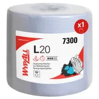 Kimberly-Clark WYPALL L20 Wischtücher Putztücher für Instandhaltungsarbeiten, Jumborolle x 500 Blätter, 1 Rolle
