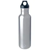 Origin Outdoors 'Active' Loop Cap Trinkflasche, Edelstahl, 750ml, silber