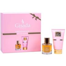 Gisada Ambassador Women Eau de Parfum 50 ml + Shower Gel 100 ml Geschenkset