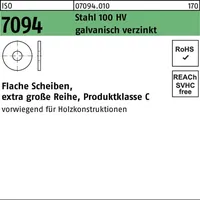Hörger & Geßler Unterlegscheibe ISO 7094 12 mm 100 Stück