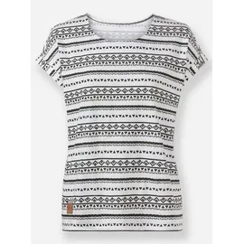 Casual Looks WITT WEIDEN Print-Shirt in ecru-schwarz-bedruckt | Gr.: 44
