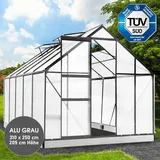 Brast Aluminium-Gewächshaus 310x250x205 anthrazit