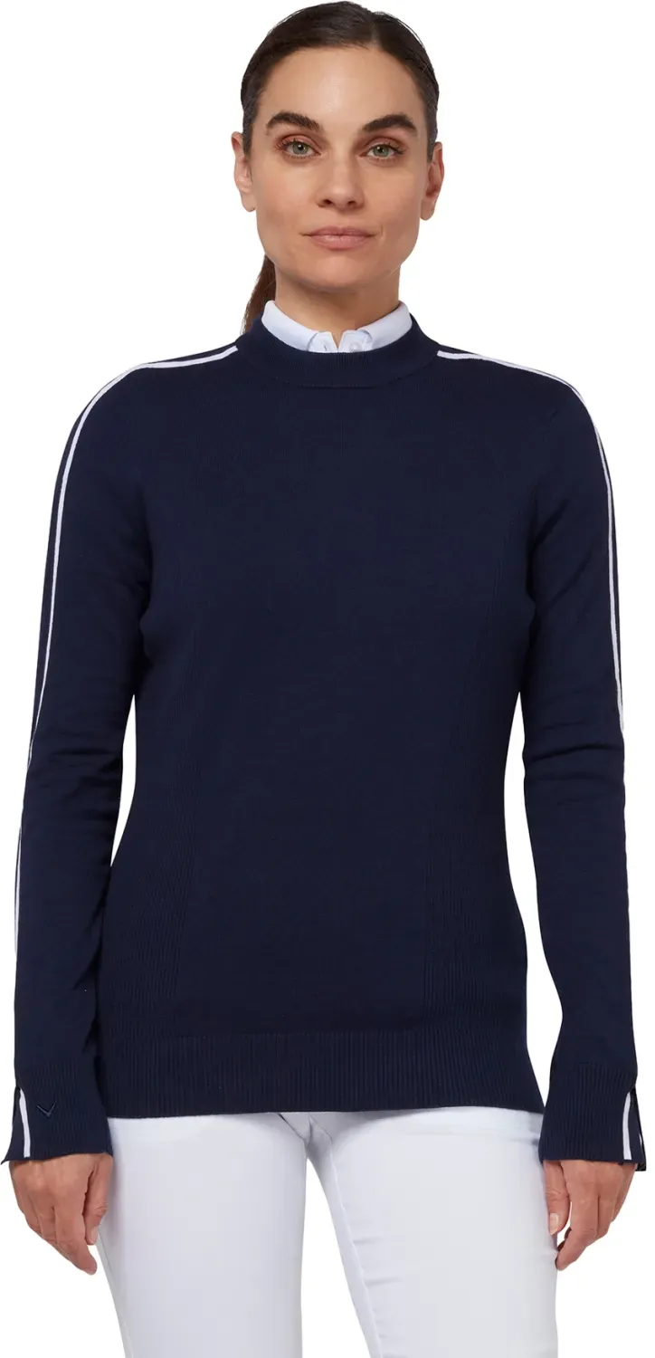 Callaway Pullover Striped Neck, navy