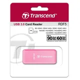 Transcend Card Reader RDF5 Pink USB-Typ A 3.1
