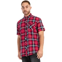 Lonsdale Brixworth Kurzarmhemd Rot XL