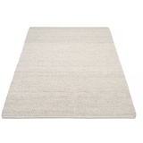 OCI DIE TEPPICHMARKE Teppich »FAVORIT«, rechteckig, Handweb-Teppich aus Indien, handgewebt, hochwertig verarbeitet, silberfarben