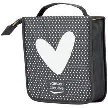 Vaessen Creative Aufbewahrungsmappe 25 x 25 x 8 cm Schwarz 3 St.
