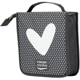 Vaessen Creative Aufbewahrungsmappe 25 x 25 x 8 cm Schwarz 3 St.