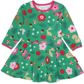 Toby Tiger Skater Kleid mit Wald Print in grün | Gr.: 98
