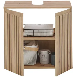 Stella Trading Waschbeckenunterschrank Austin Artisan Oak Nachbildung B/H/T: ca. 60x57x36 cm
